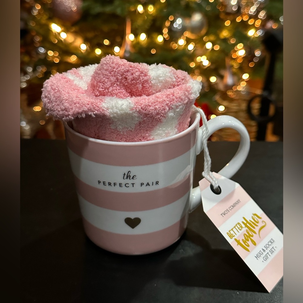 New “Perfect Pair” mug and socks set